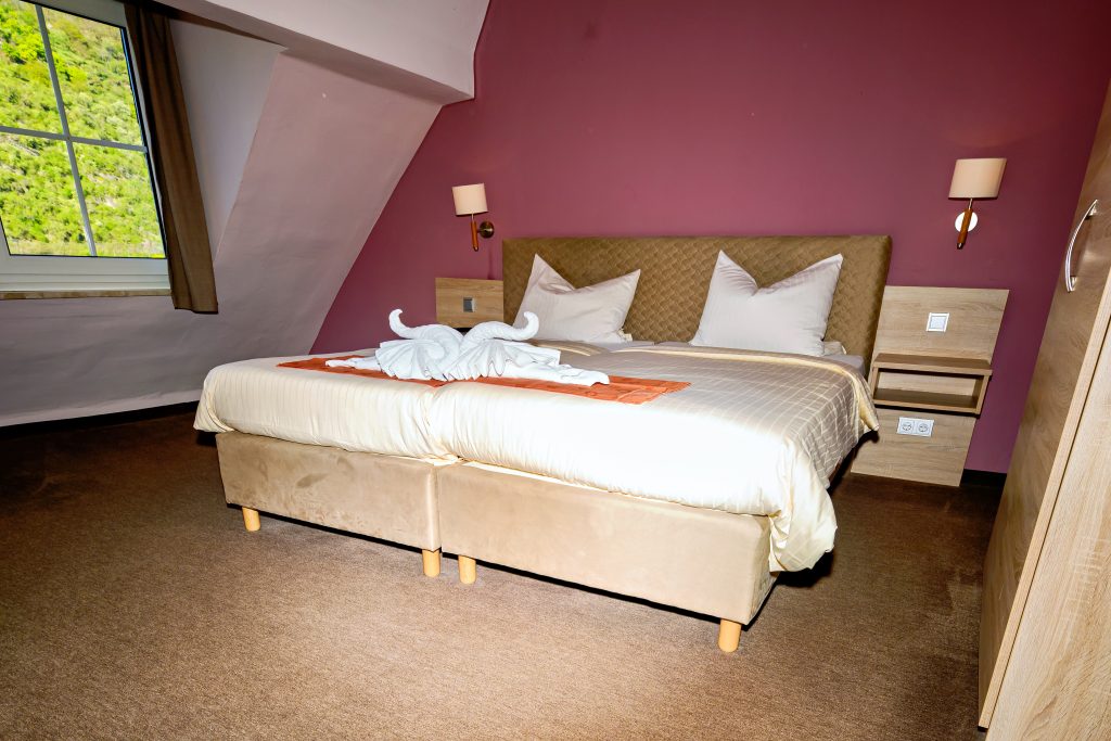 Doppelzimmer mit Rheinblick