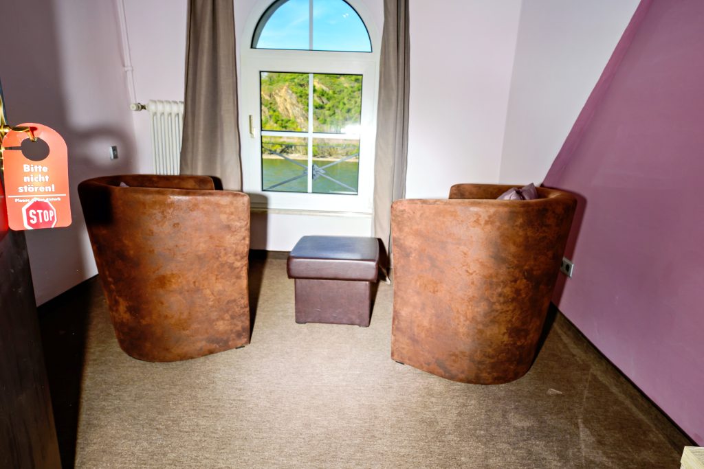 Doppelzimmer mit Rheinblick